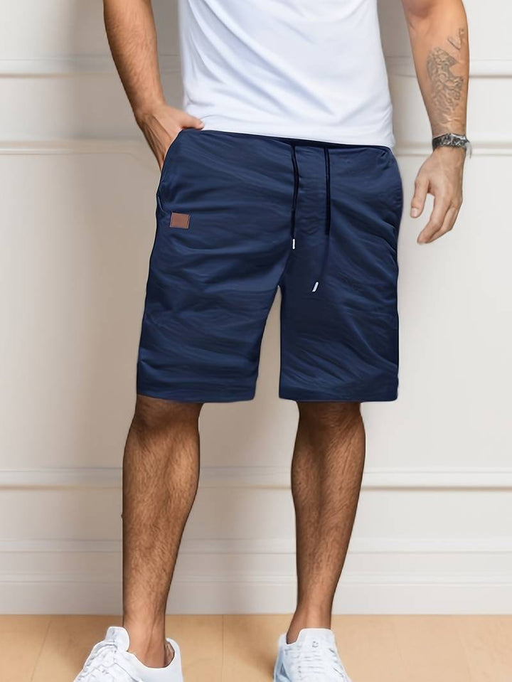 Levoire | Shorts Cargo Relaxants Pour Hommes Bleu marine