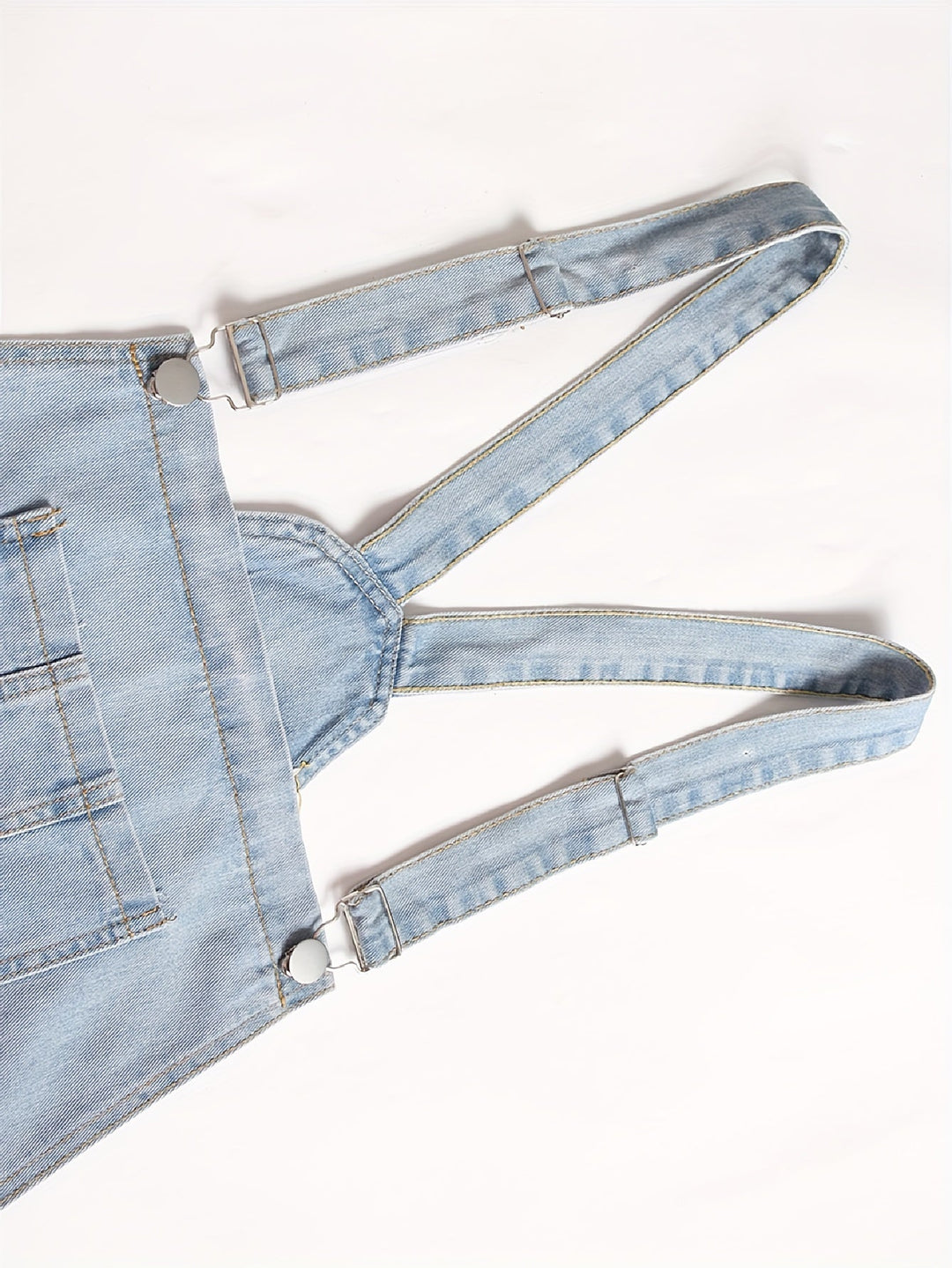 Levoire | Salopette En Denim Hip Hop Avec Poches