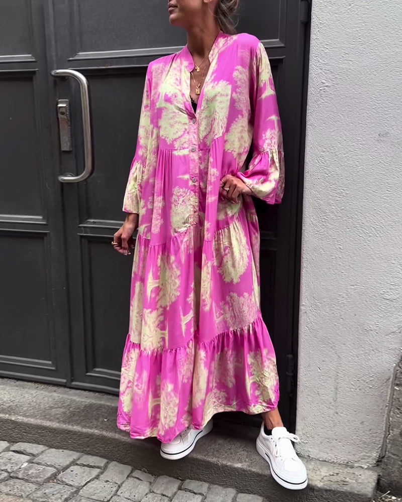 Levoire | Robe longue tournante Rosa
