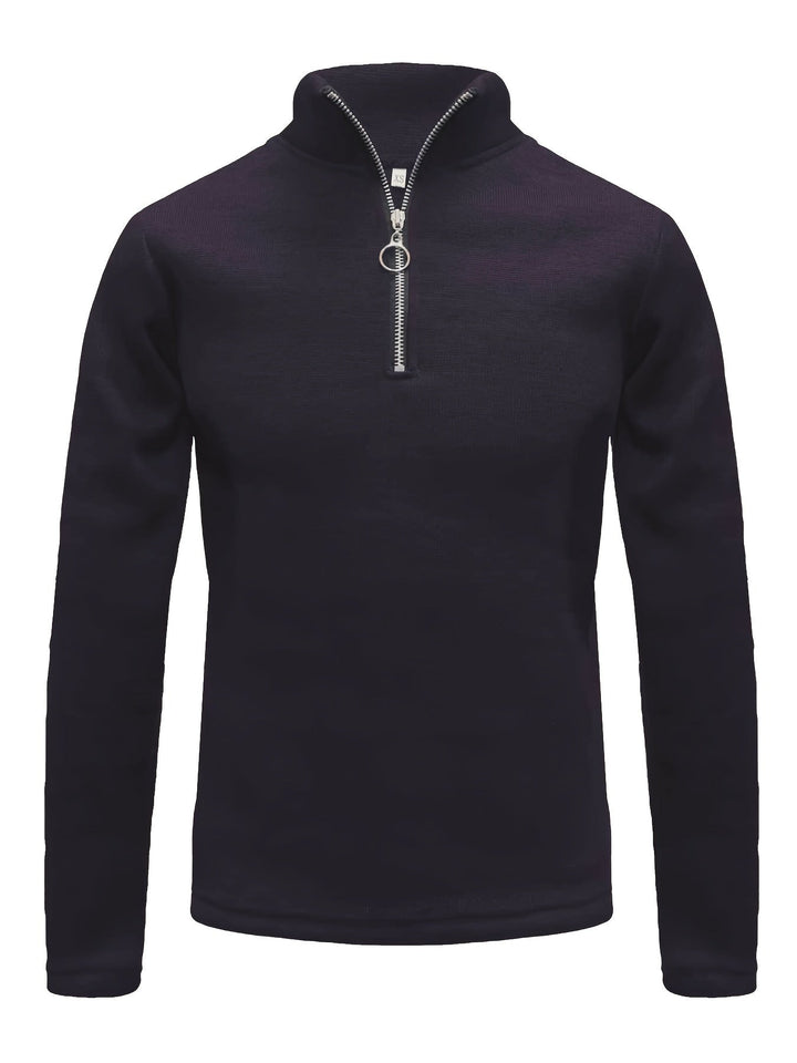Levoire | Costumes En Tricot Pour Hommes Avec Zip À Mi-Hauteur Et Col Montant