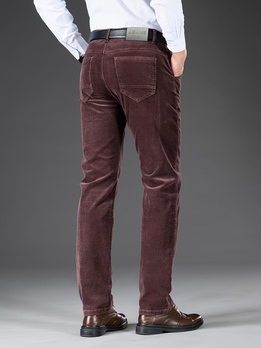 Levoire | Pantalons En Velours Côtelé Pour Hommes Avec Poches