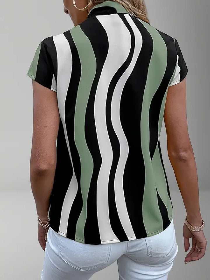 Levoire | Blouse Élégante Avec Détail De Nœud Pour Dames