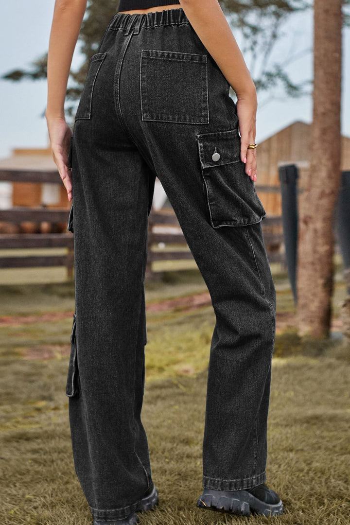 Levoire | Pantalons En Denim Longs Avec Poches