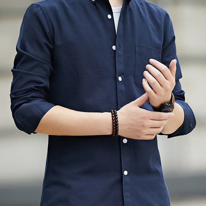 Levoire | Conception Classique Chemise Homme Avec Revers