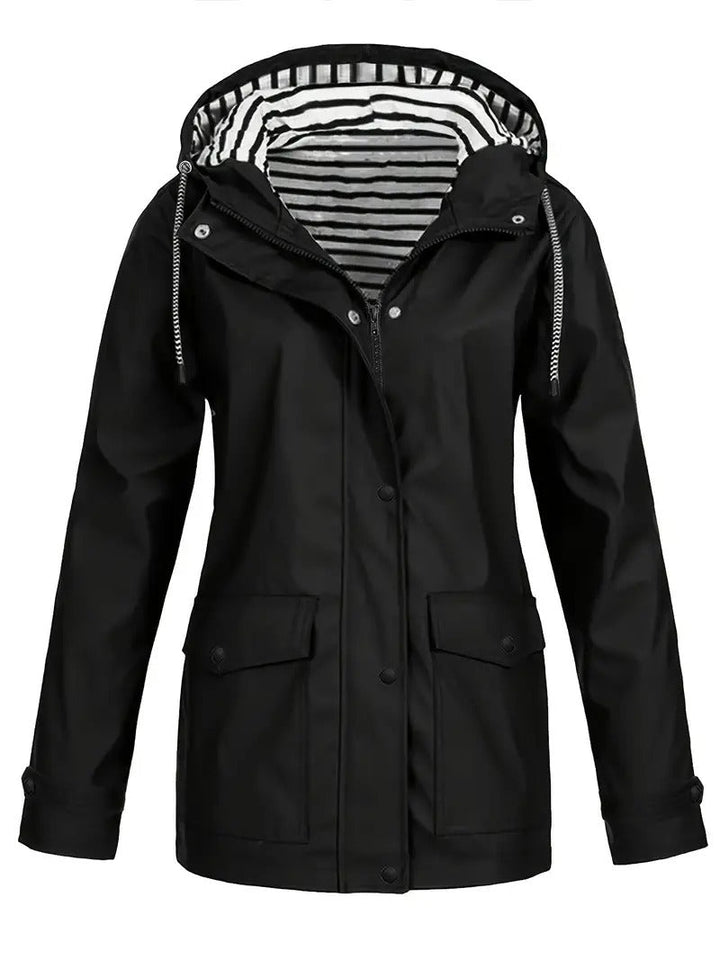 Levoire | Veste Imperméable Chic Noir