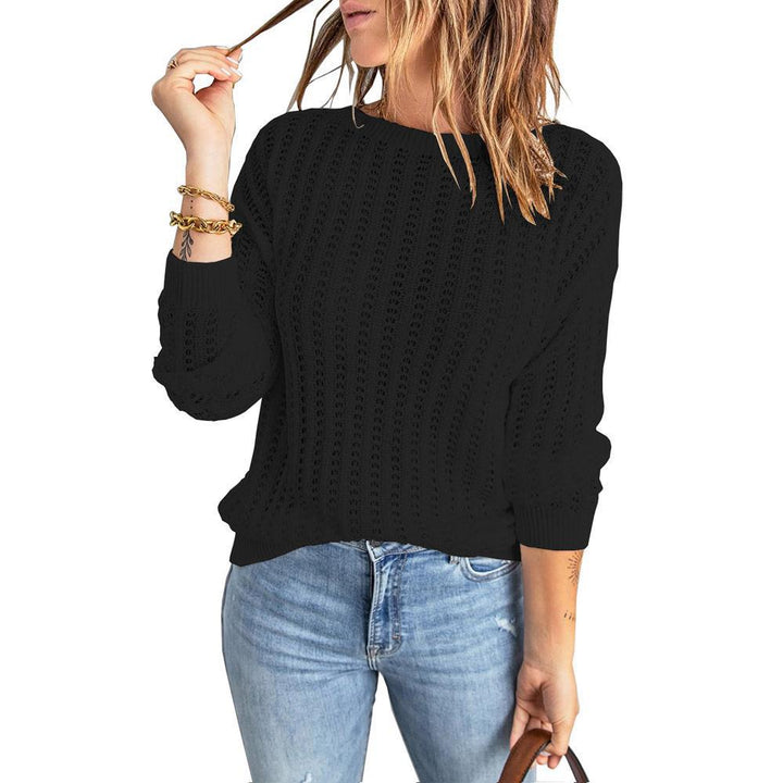 Levoire | Pull Col Montant À Volants Subtils Style 2