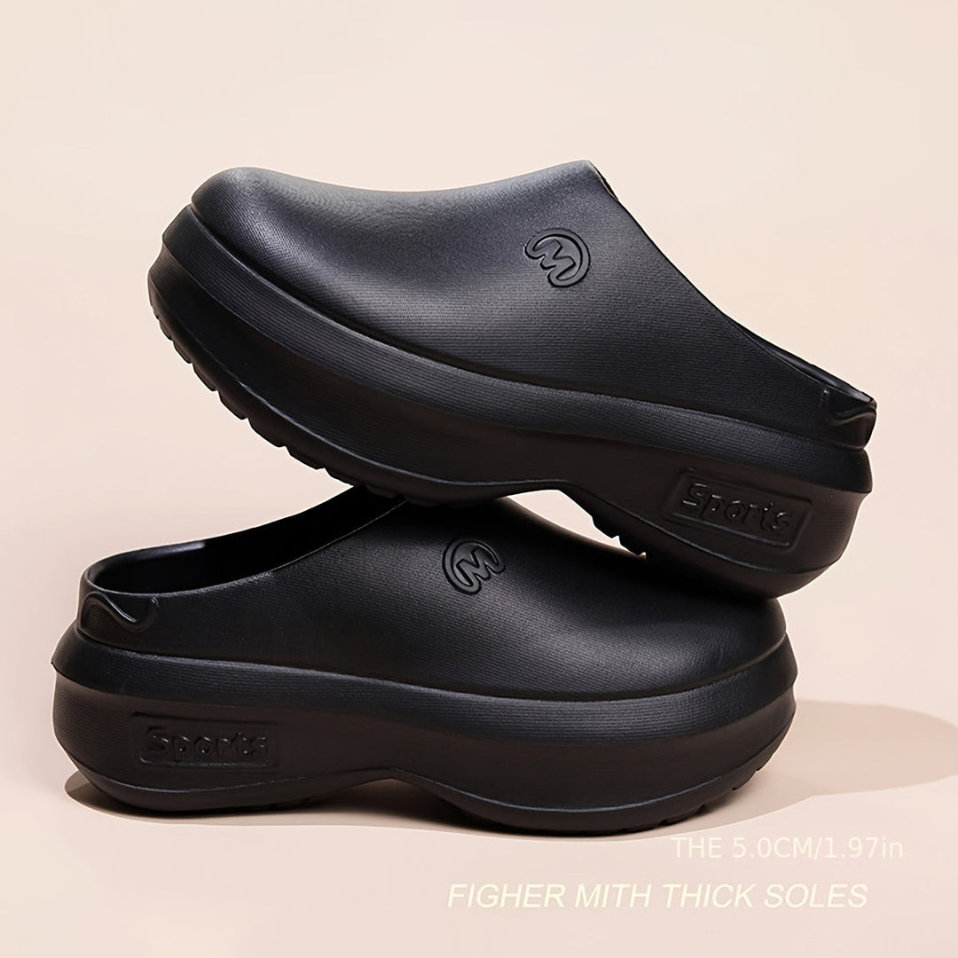 Levoire | Clogs Pour Femmes Élégants Avec Semelle Douce Noir 36