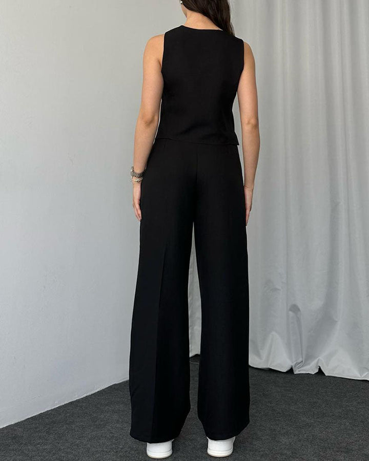 Levoire | Ensemble Sans Manches Avec Pantalon