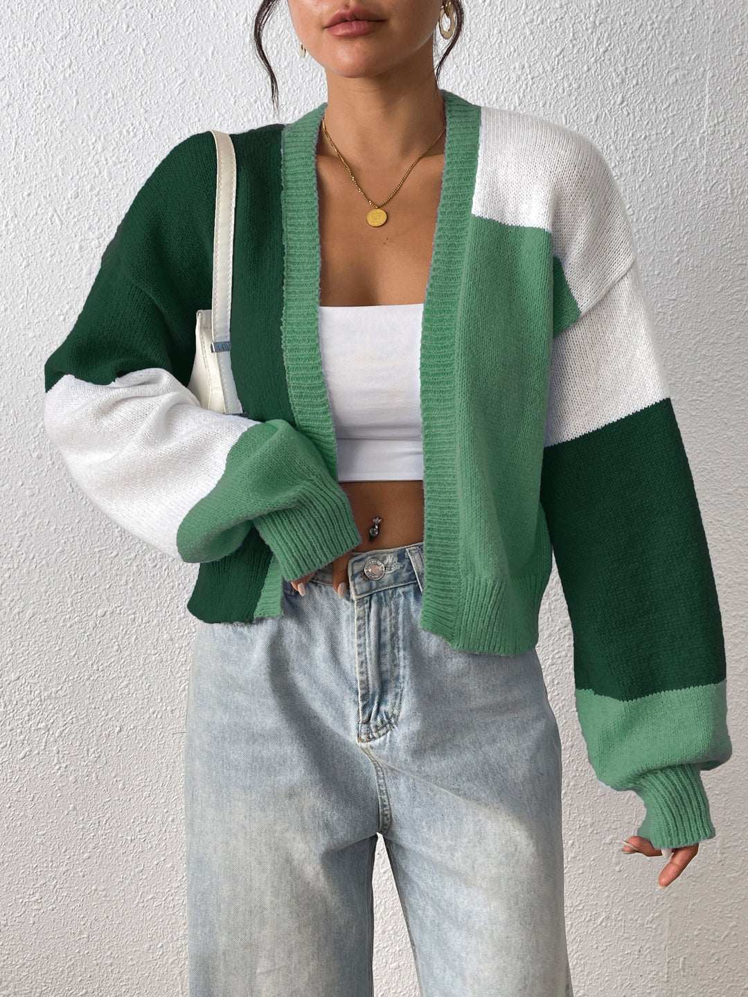 Levoire | Cardigan Avec Sensation Cachemire Pour Femmes Vert