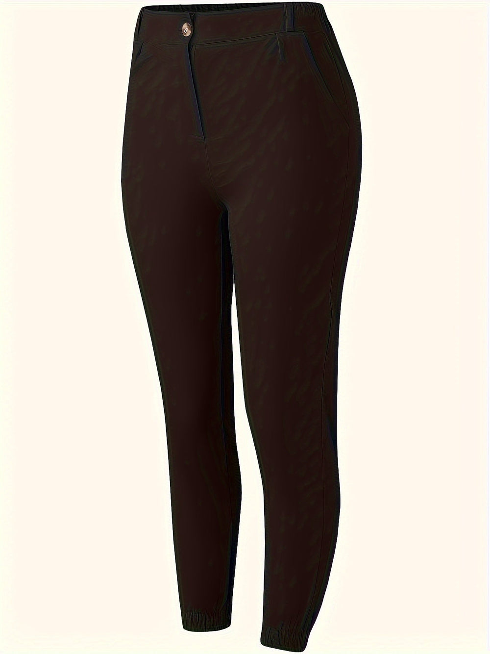 Levoire | Pantalon Uni Pour Femmes Avec Boutons