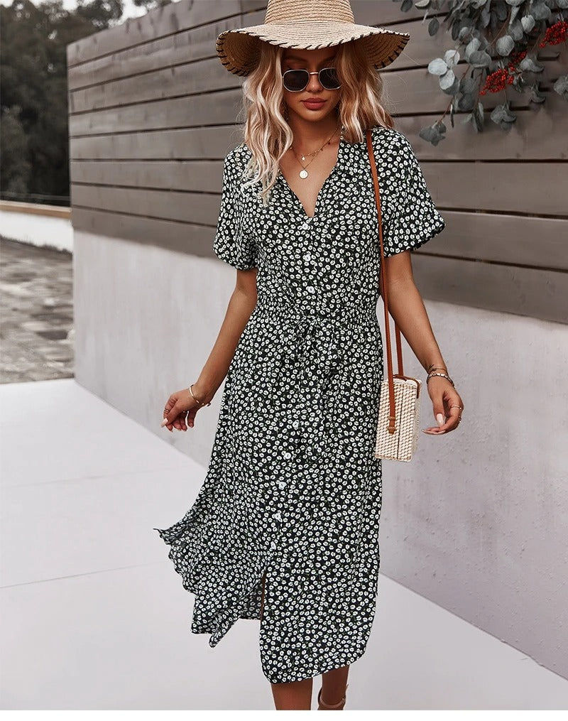 Levoire | Robe À Motif Floral Pour L'Été
