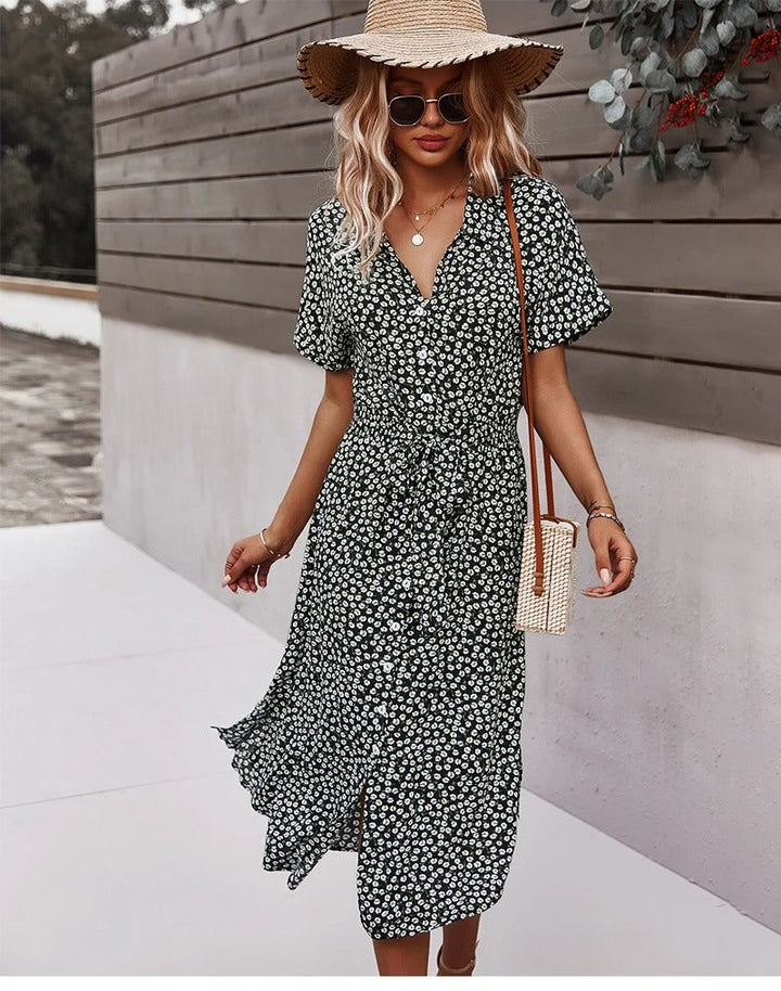 Levoire | Robe À Motif Floral Pour L'Été