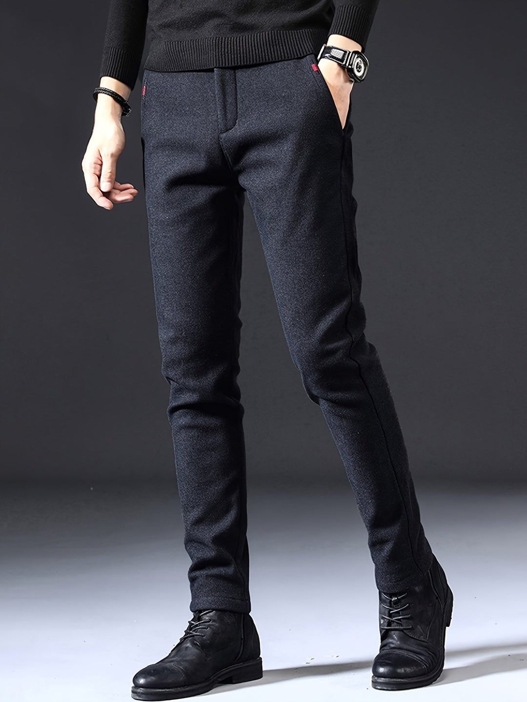 Levoire | Unicolore Barrel-Pantalon Avec Poches gris