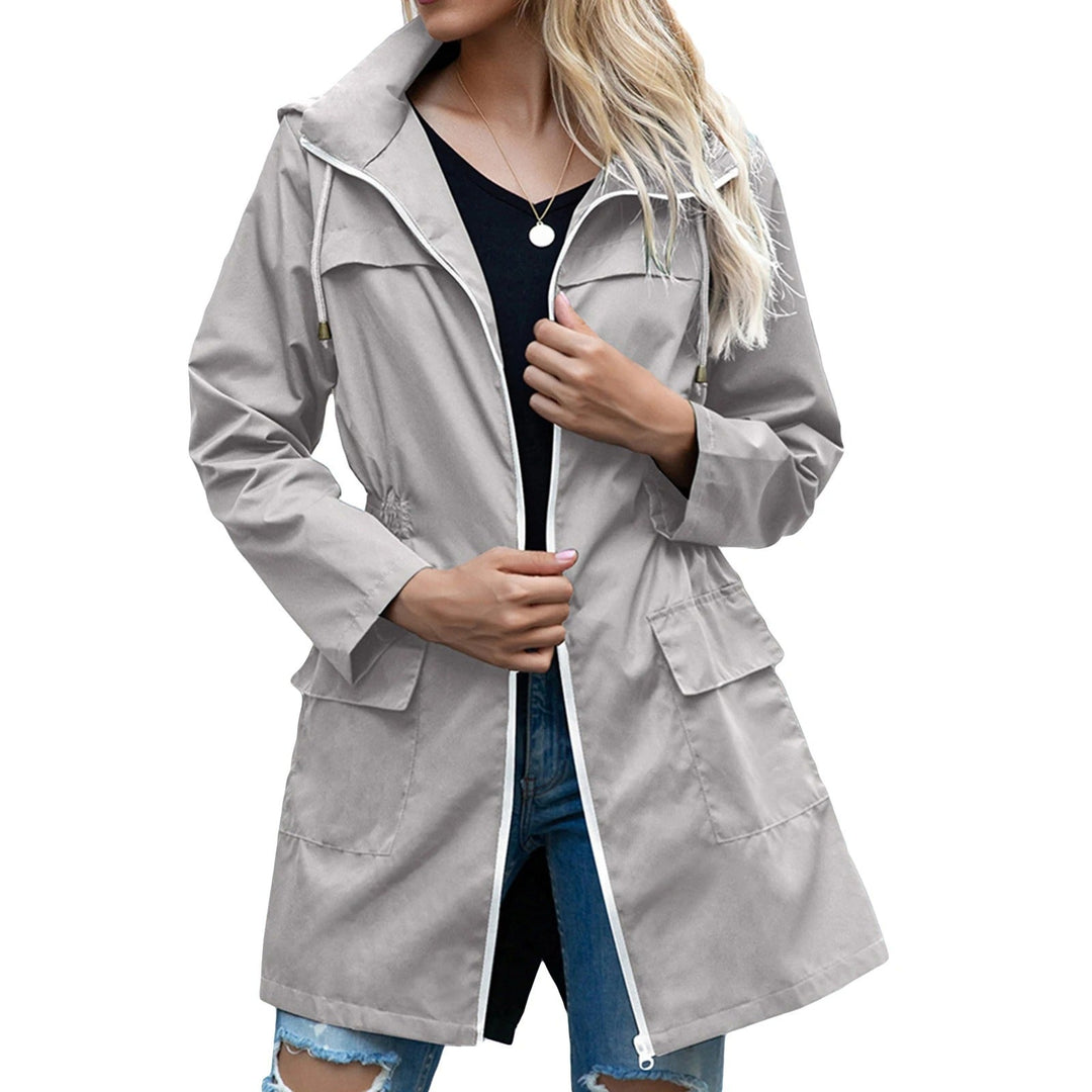 Levoire | Veste D'Extérieur Légère Décontractée Gris
