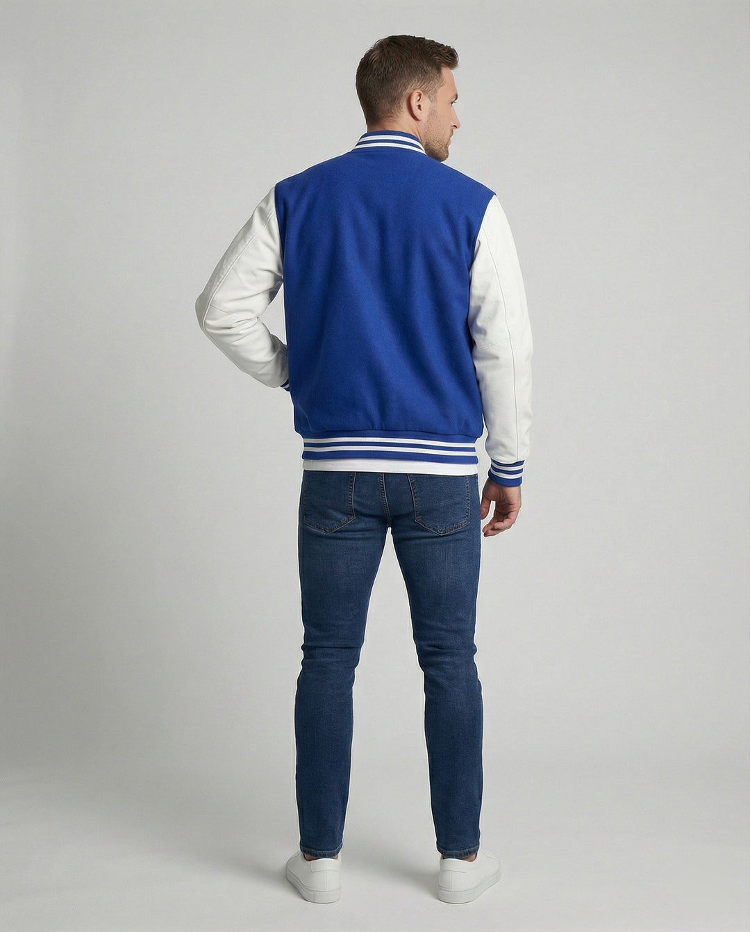 Veste de college sportive pour hommes