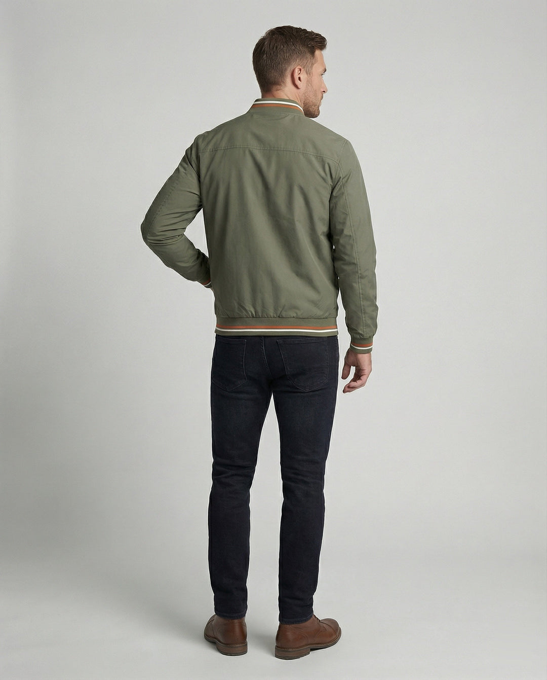 Veste bomber pour hommes slim fit