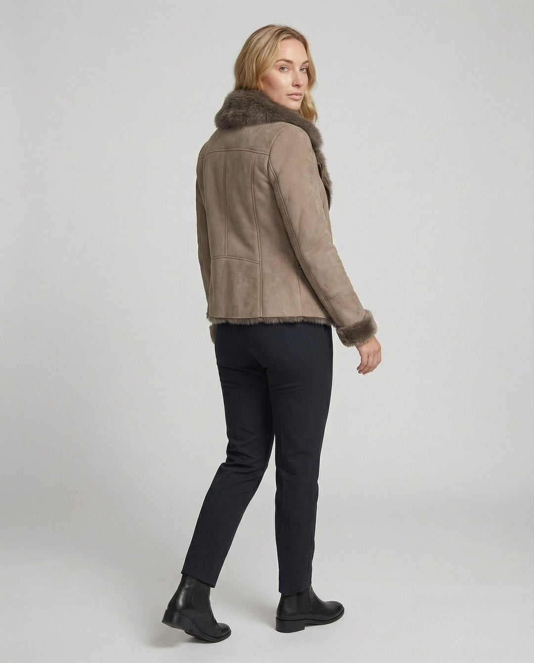 Avriane | Veste d'hiver avec col élégant pour l'hiver