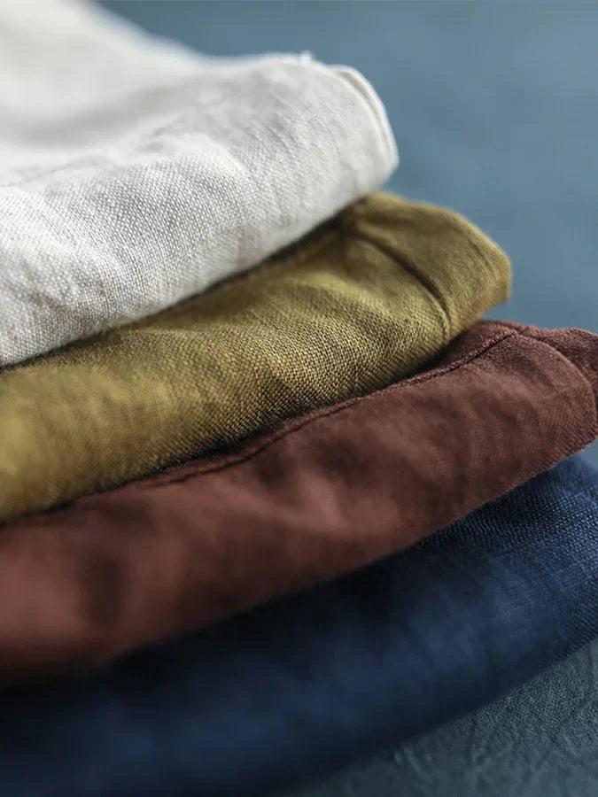 Levoire | Chemise décontractée pour femme à manches longues avec bouton à revers