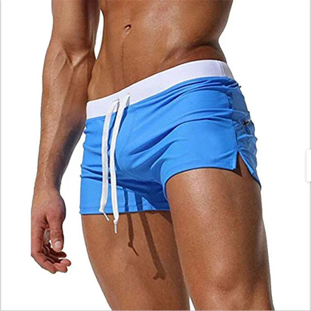 Levoire | Shorts De Bain Pour Hommes À Séchage Rapide Confortable, Élégant & Fonctionnel Bleu ciel