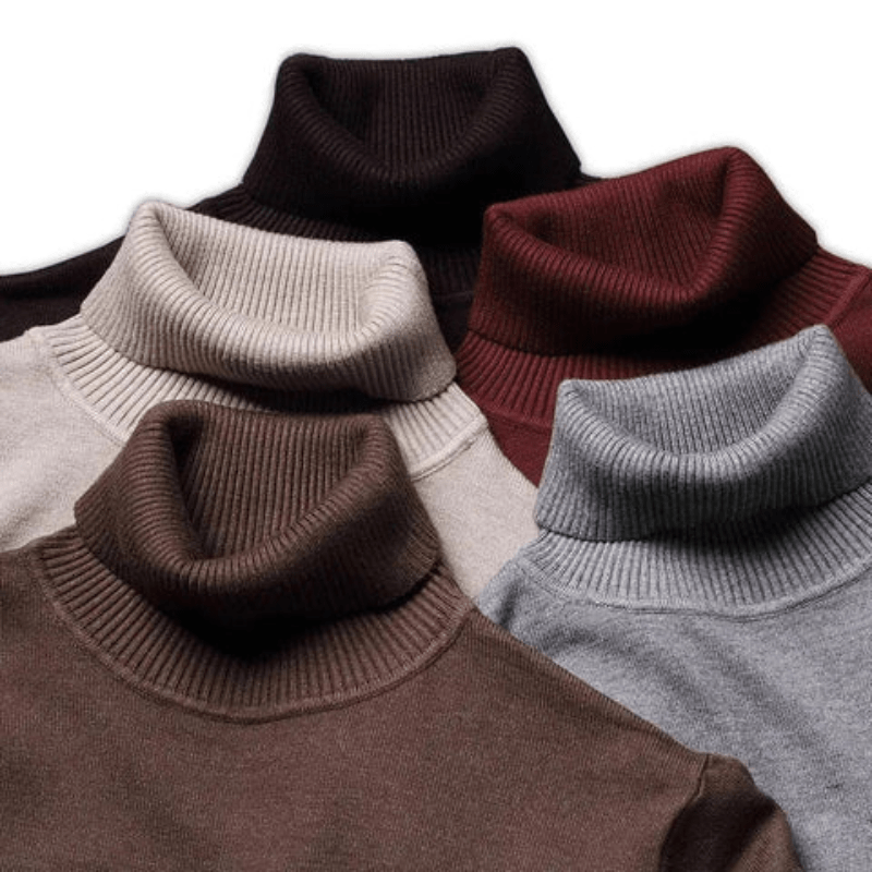 Levoire | Pull Col Roulé Doux Homme