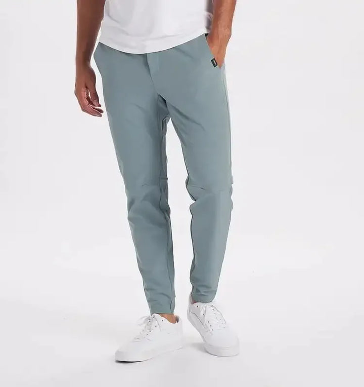 Levoire | Pantalon Stretch Homme Pantalon Décontracté Confortable Avec Ceinture Élastique Disponible En Plusieurs Couleurs Bleu ciel