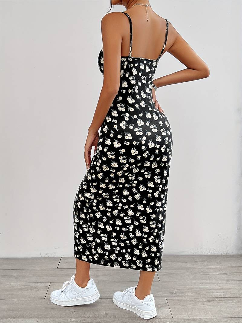 Levoire | Robe Cami À Bretelles Séparées Avec Imprimé Floral