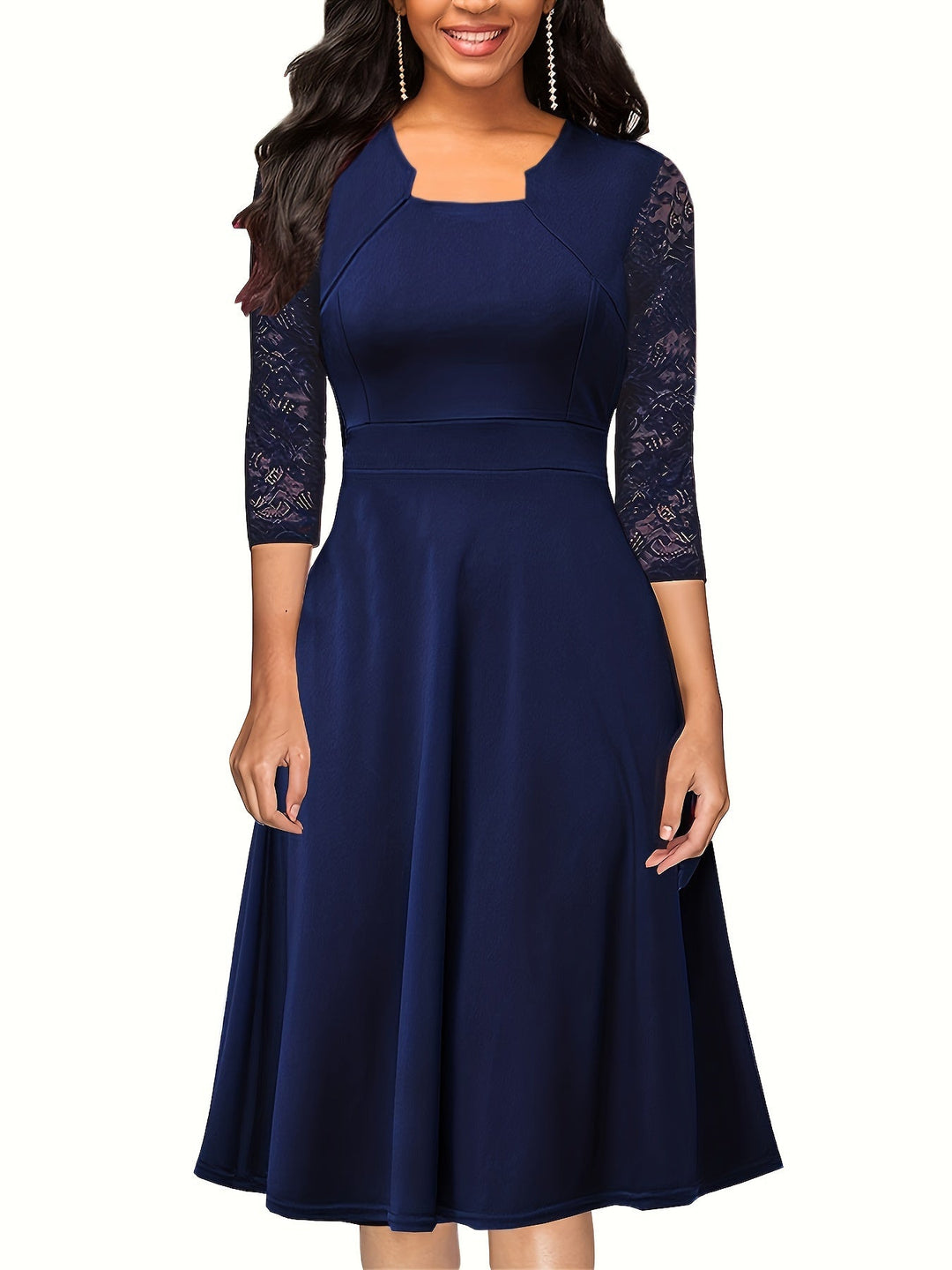 Levoire | Robe Femme Avec Des Détails En Dentelle Parfaite Pour Les Occasions Formelles Merensininen