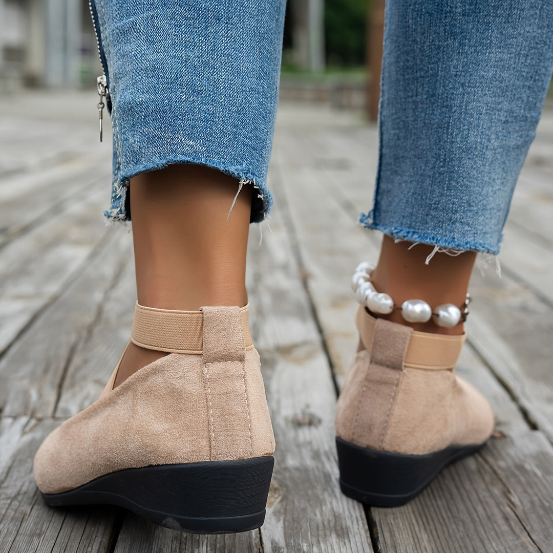 Levoire | Ballerines Simples Pour Femmes En Velours Respirant