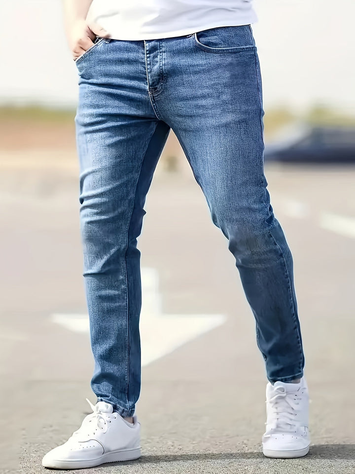 Levoire | Jeans Pour Hommes Classiques À Coupe Normale Non bleu