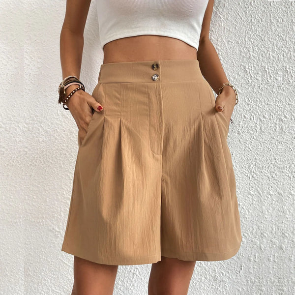 Levoire | Élégant Et Confortable Shorts Pour Femmes Beige
