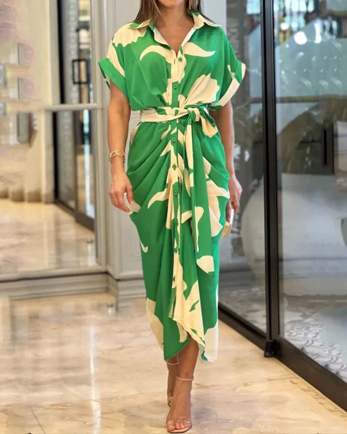 Levoire | Robe D'Été Pour Femmes Vert