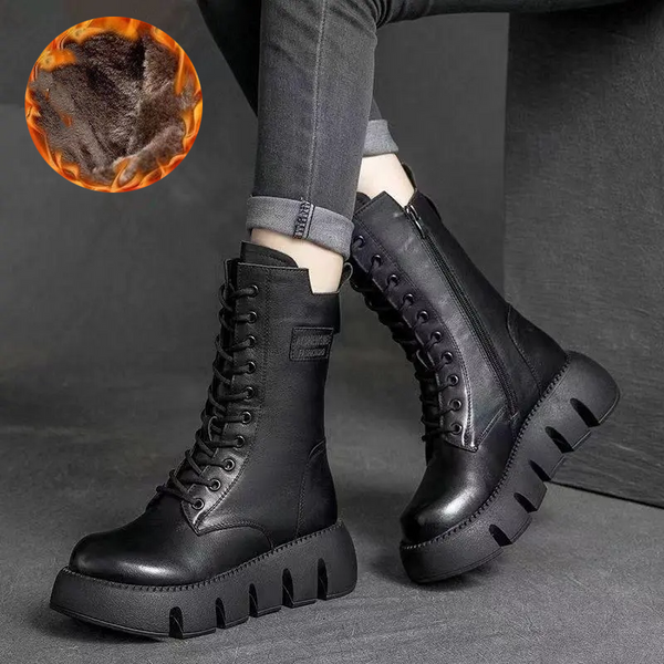 Levoire | Bottes en Cuir avec Élégance et Confort pour Femmes