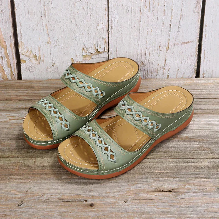 Levoire | Chaussures Élégantes Pour Femmes Pour L'Été Vert