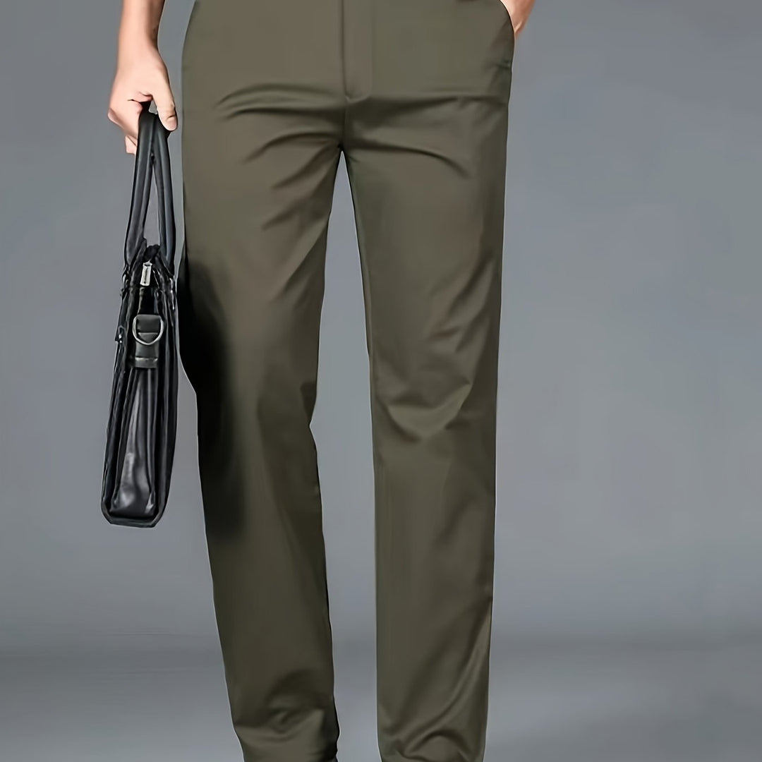 Levoire | Non Mélangeable Pantalons Extensibles Gris Clair
