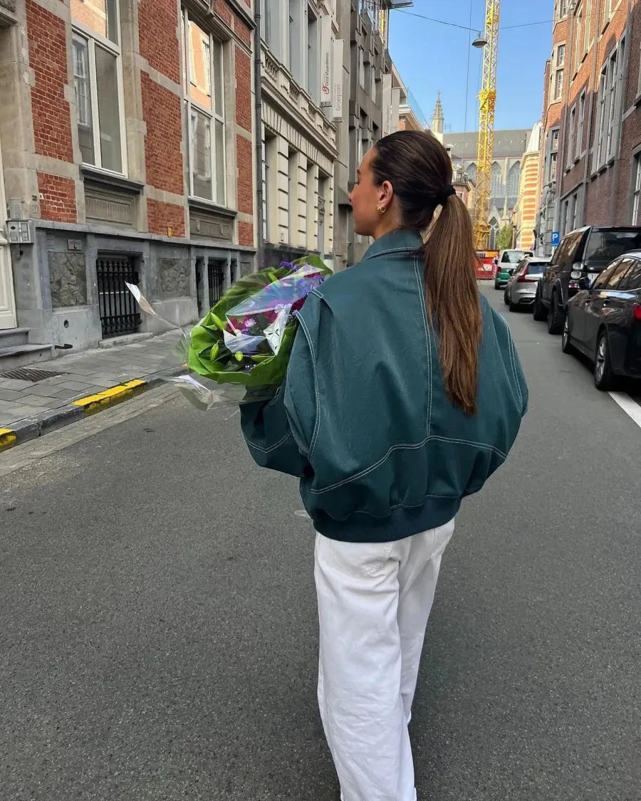 Levoire | Veste En Cuir Surdimensionnée Test