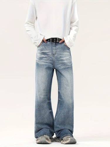 Levoire | Zone De Taille Haute Jean Une Alternative À La Coupe Décontractée Jambes Droites, Non Assorti