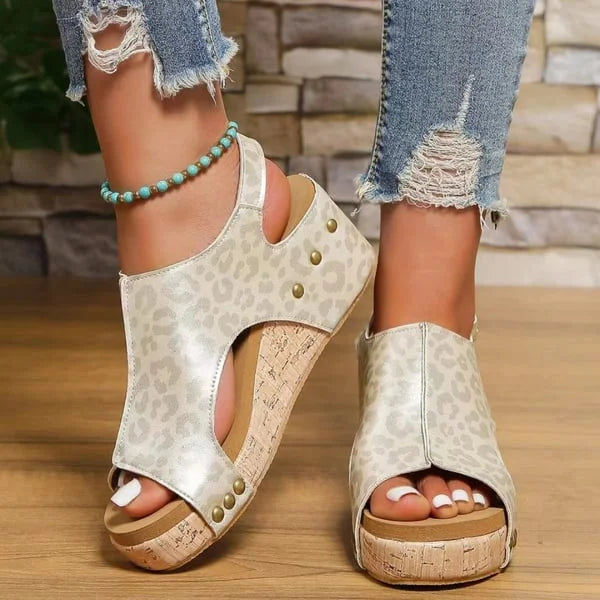 Levoire | Sandales orthopédiques plateflipflop Leopardi