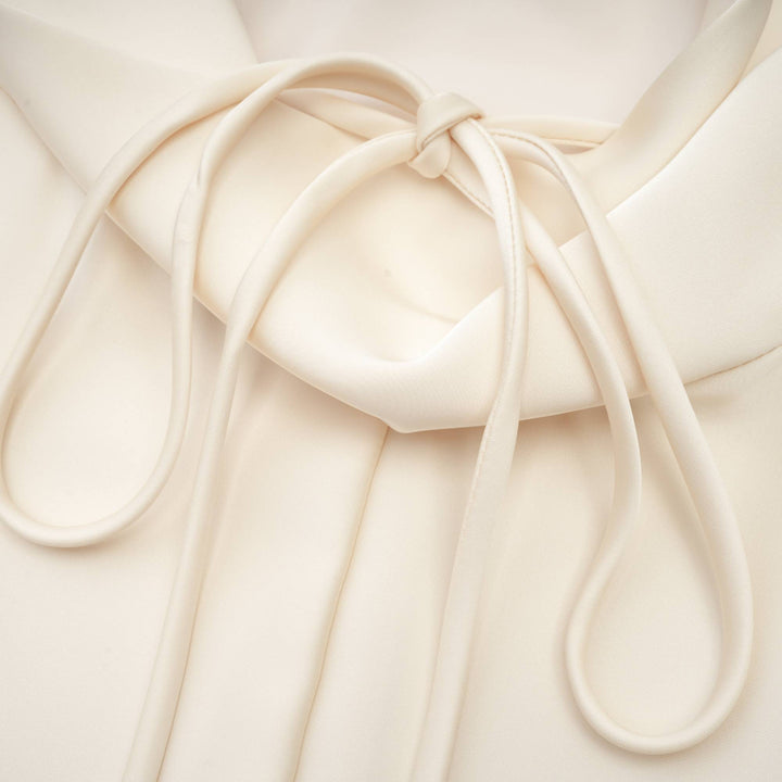 Levoire | Effet Drapé Robe Mini Évasée