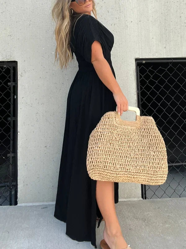 Levoire | Robe Maxi Décontractée en Lin