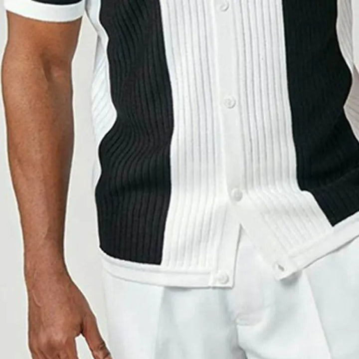 Levoire | Polo à manches courtes avec Design Moderne et Couleurs Accrocheuses pour le Printemps