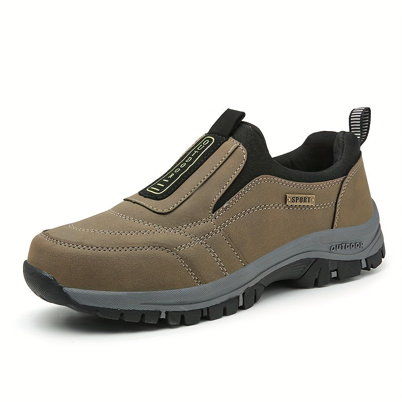 Levoire | Chaussures De Randonnée Slip-On Durables Couleur kaki