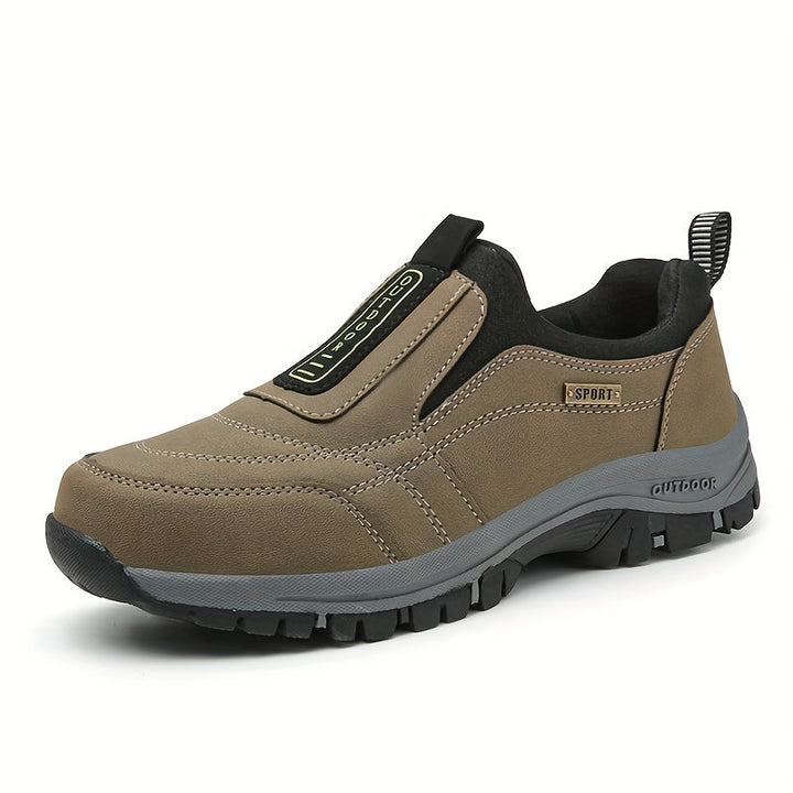 Levoire | Chaussures De Randonnée Slip-On Durables Couleur kaki