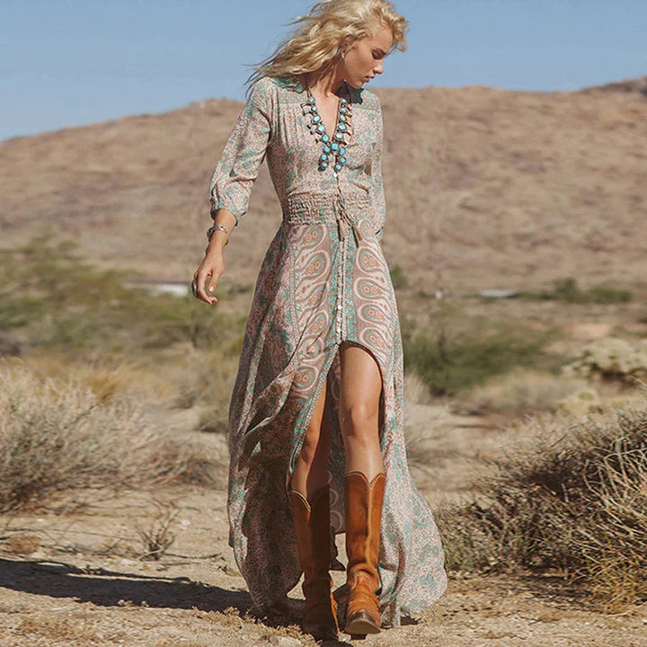 Levoire | Robe Maximekko Paisley Bohème