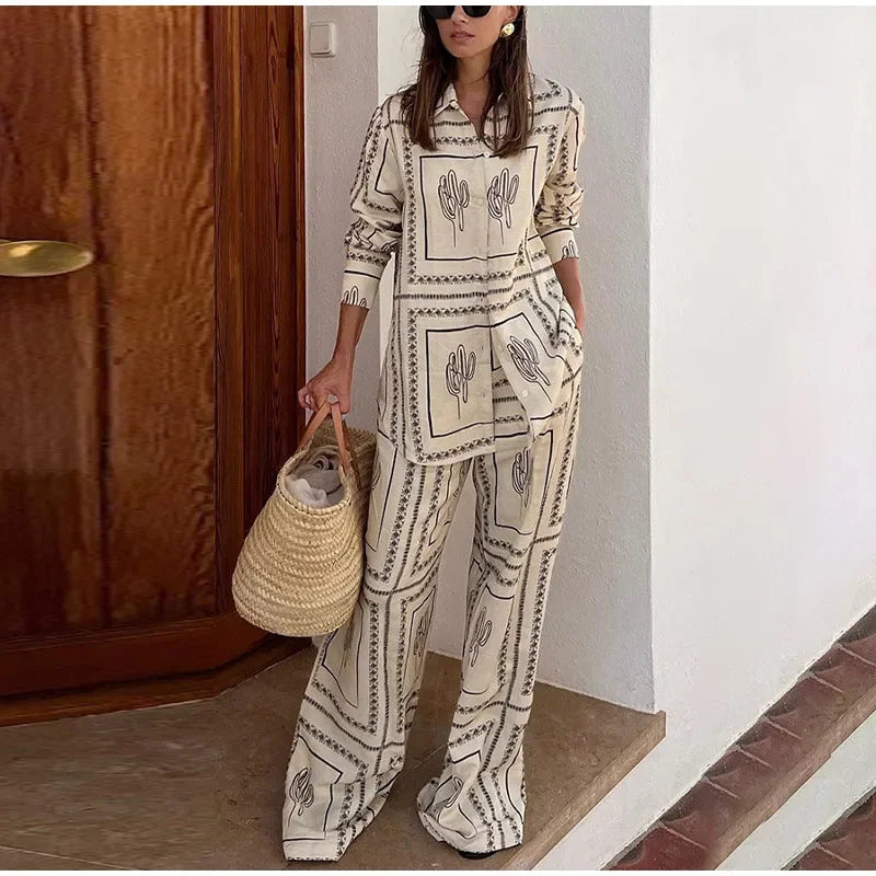 Levoire | Tenue À Deux Pièces Tendance M (Vente rapide terminée) Beige