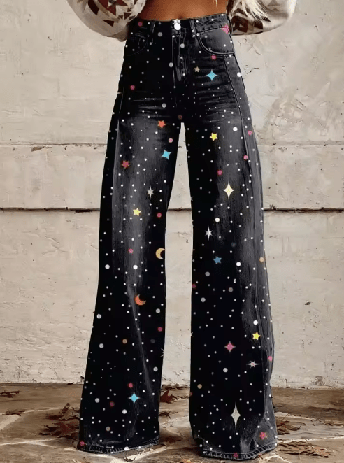 Levoire | Pantalon Bohème Décontracté À La Coupe Relaxe