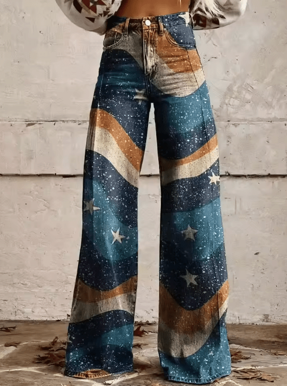 Levoire | Pantalon Boho Vintage À Coupe Confortable