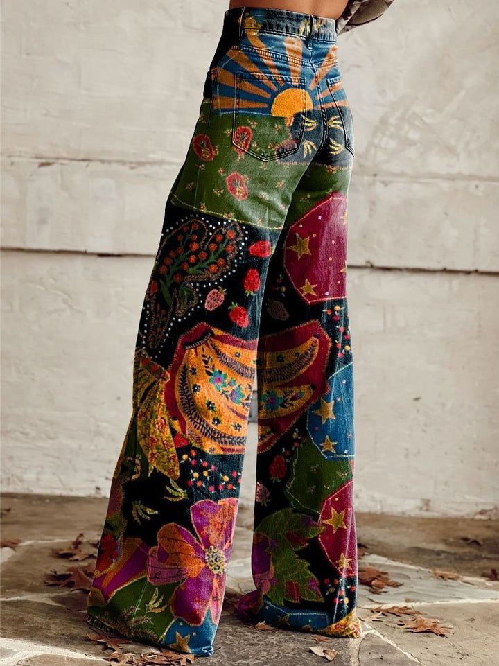 Levoire | Pantalon Boho Vintage Au Design Tendance
