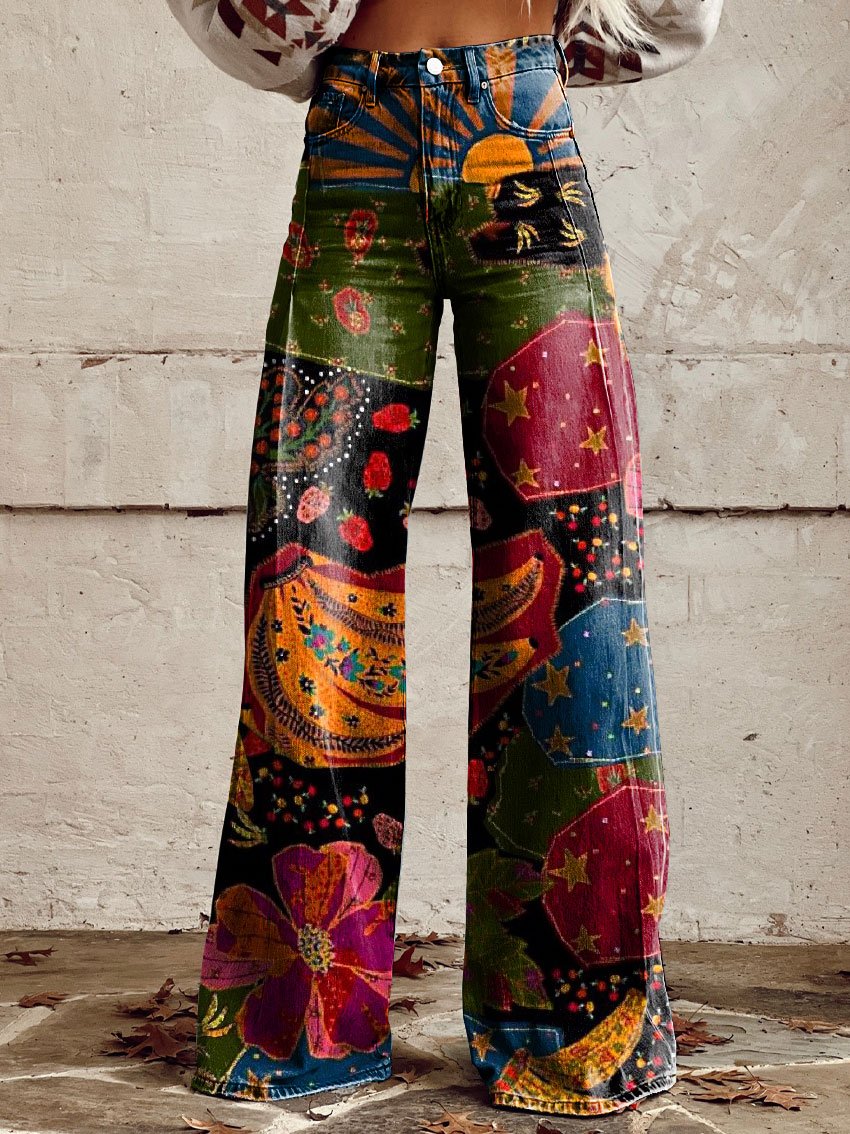 Levoire | Pantalon Boho Vintage Au Design Tendance