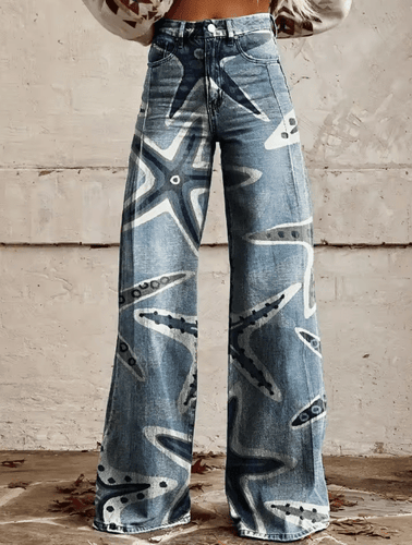 Levoire | Pantalon Boho Vintage À Jambe Large Et Style Rétro