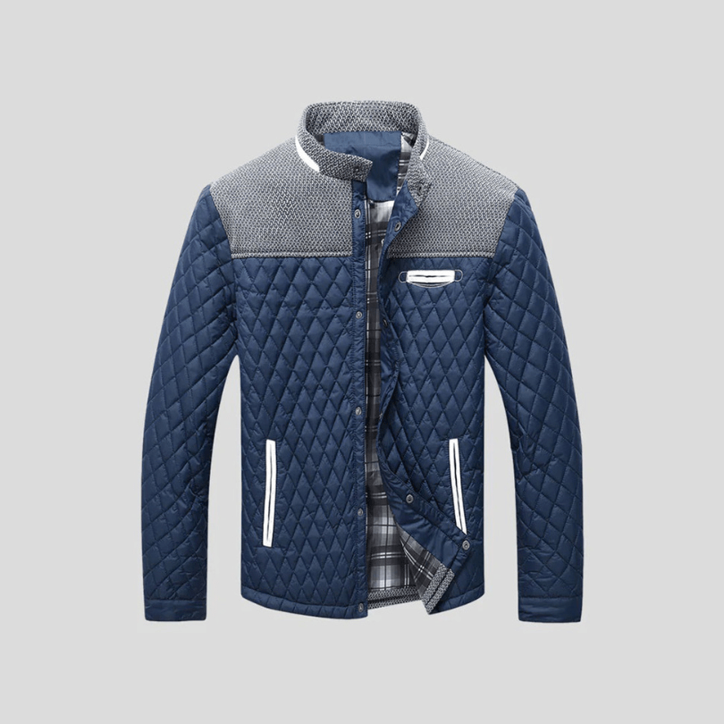 Levoire | Veste Rétro Décontractée Homme Gris foncé